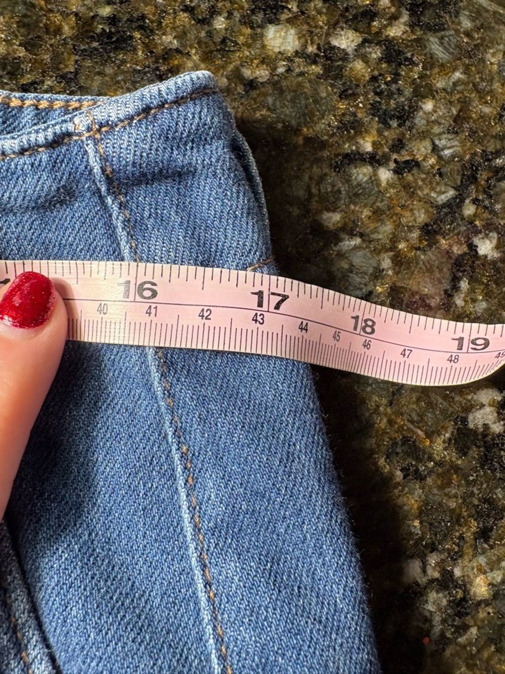 Chico's Mid-Blue Cropped Straight-Leg Jeans - Picture 10 of 14